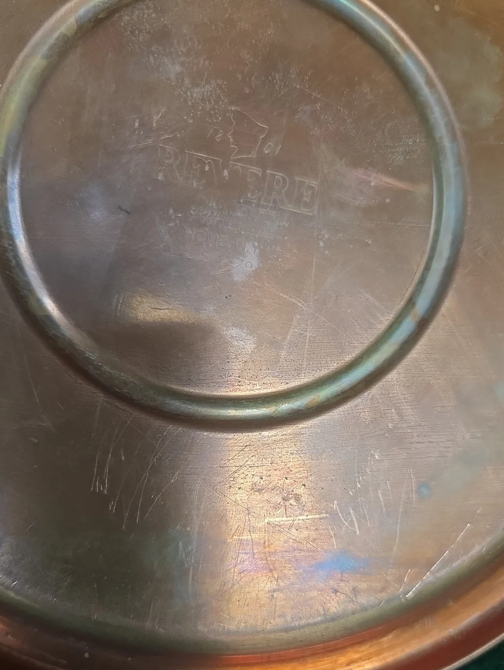 Copper-Stovetop Kettle with Wooden Handle